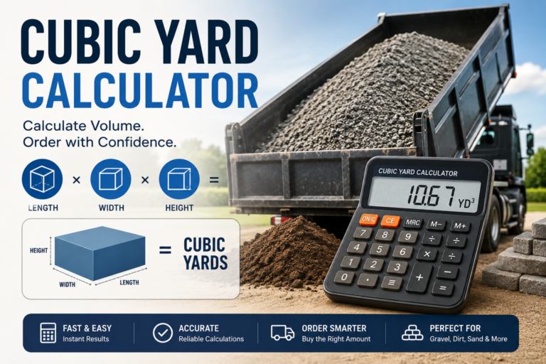 Cubic Yard Calculator